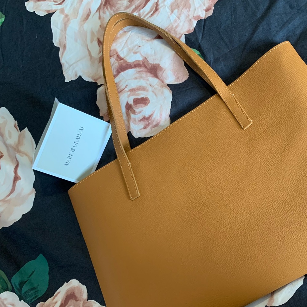 Mark & Graham EVERYDAY ITALIAN LEATHER LAPTOP TOTE